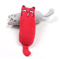 1Pc Mini Cute Pet Plush Toys helps kittens to develop their claws, teeth and biting skills.  Cat Mint Scratcher Teeth Grinding Catnip Cat Toy Interactive Tools Pet Supplies