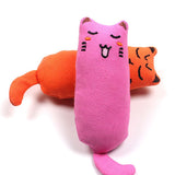 1Pc Mini Cute Pet Plush Toys helps kittens to develop their claws, teeth and biting skills.  Cat Mint Scratcher Teeth Grinding Catnip Cat Toy Interactive Tools Pet Supplies
