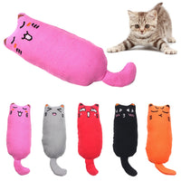 1Pc Mini Cute Pet Plush Toys helps kittens to develop their claws, teeth and biting skills.  Cat Mint Scratcher Teeth Grinding Catnip Cat Toy Interactive Tools Pet Supplies