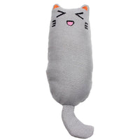 1Pc Mini Cute Pet Plush Toys helps kittens to develop their claws, teeth and biting skills.  Cat Mint Scratcher Teeth Grinding Catnip Cat Toy Interactive Tools Pet Supplies