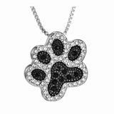 New Lovely Cat Theme Crystal Pendant Necklaces For Women and Girls