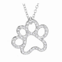 New Lovely Cat Theme Crystal Pendant Necklaces For Women and Girls