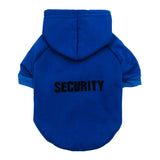 Security Themed Hoodie Jacket for Cat or Small Dog