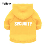 Security Themed Hoodie Jacket for Cat or Small Dog