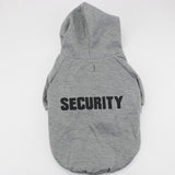 Security Themed Hoodie Jacket for Cat or Small Dog