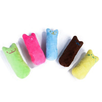 Teeth Grinding Catnip Toy Funny Interactive Plush Cat Toy for Cats and Kittens