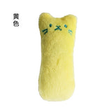 Teeth Grinding Catnip Toy Funny Interactive Plush Cat Toy for Cats and Kittens