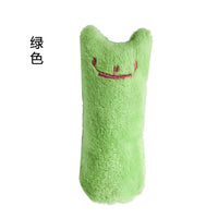 Teeth Grinding Catnip Toy Funny Interactive Plush Cat Toy for Cats and Kittens