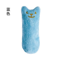 Teeth Grinding Catnip Toy Funny Interactive Plush Cat Toy for Cats and Kittens